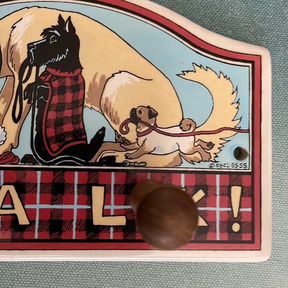 Vintage Dog Walk Leash Hook - Picture 4 of 13